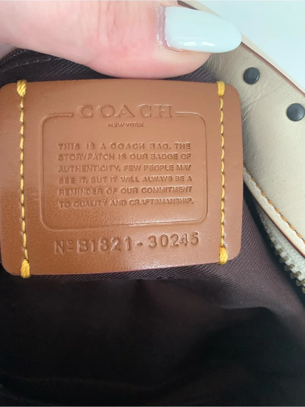 Coach patchwork camera bag - Picture 9 of 9